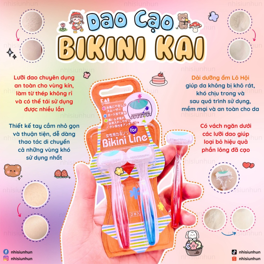 Dao cạo vùng Bikini Kai Nhật Shopee Việt Nam