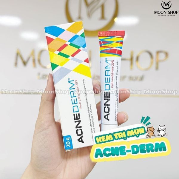 Kem Hỗ Trợ Giảm Mụn Mờ Thâm Acne Derm Kwas Azelainowy 20 20g