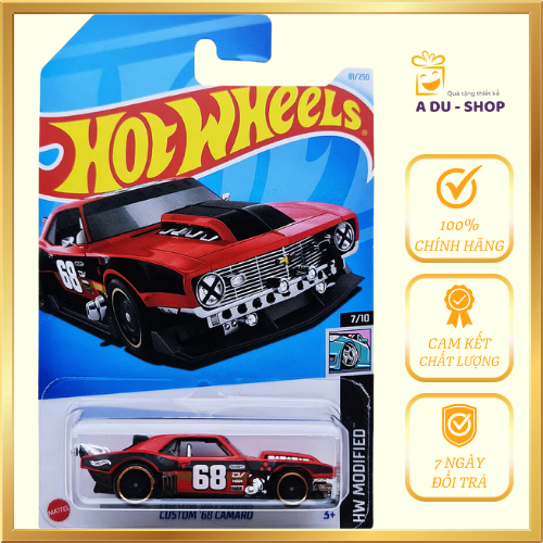 Xe mô hình Hot Wheels CUSTOM 68 CAMARO Shopee Việt Nam