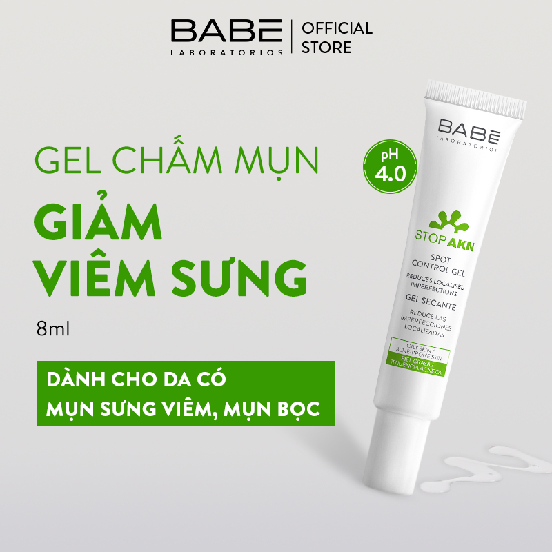 Gel Chấm Mụn BABE Spot Control Gel 8ml Shopee Việt Nam