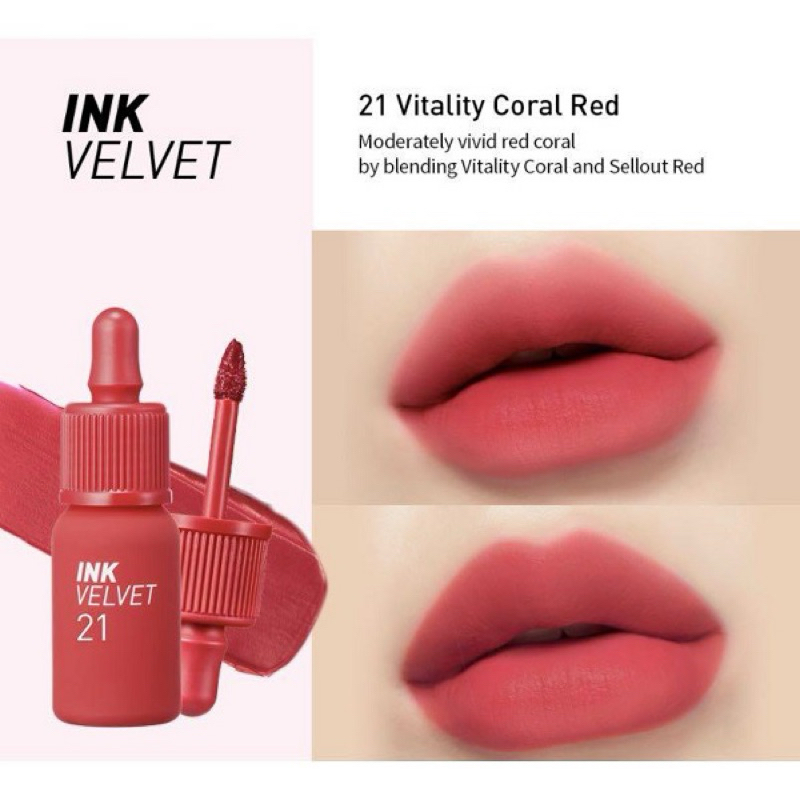 Peripera Son Kem Peripera Ink Velvet Tint Nude Shopee Vi T Nam