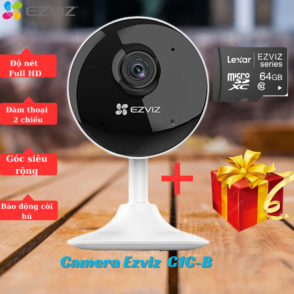 Camera Wifi Ezviz C C B Mp Full Hd P G C Nh N R Ng