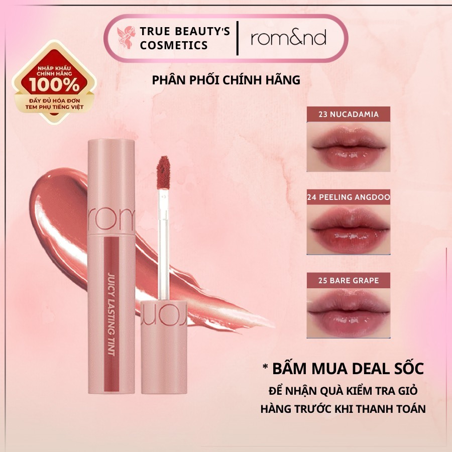 Son Tint L Cho I M I C Ng M Ng H N Qu C Romand Juicy Lasting Tint