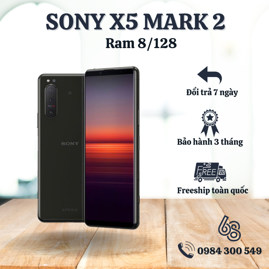 Điện thoại Sony X5 Mark 2 bản Nhật 1sim ram 8 128 đẹp keng như mới