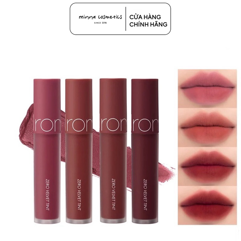 Romand Son Kem Romand Zero Velvet Tint Shopee Vi T Nam