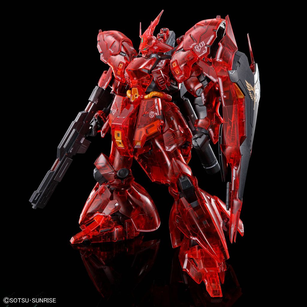 Direct From Japan Bandai Gundam Base Limited Rg Sazabi Clear Color