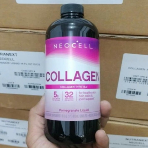 Collagen lựu dạng nước NeoCell Collagen C Pomegranate Liquid 473ml