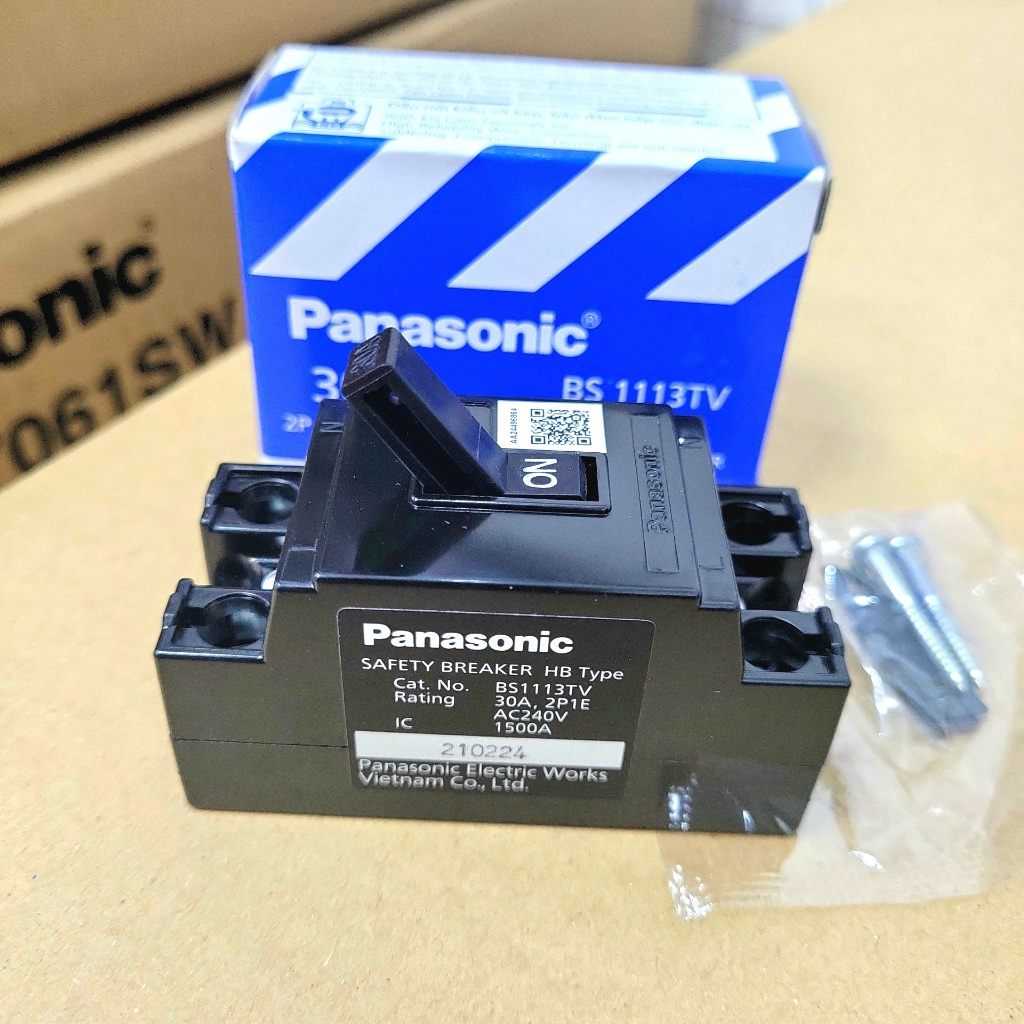 PANASONIC CB Cóc Aptomat Cầu dao tự động loại 15A 20A 30A 40A Shopee