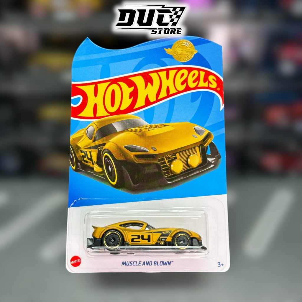 ducstore Xe mô hình HTF97 Hot Wheels Muscle and Blown International