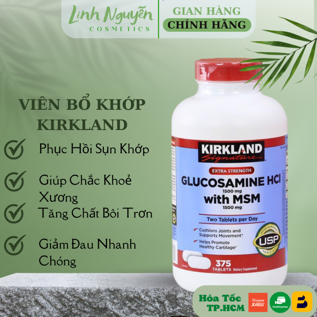 Vi N U Ng B Kh P Glucosamine Hcl Mg With Msm Mg Vi N C A