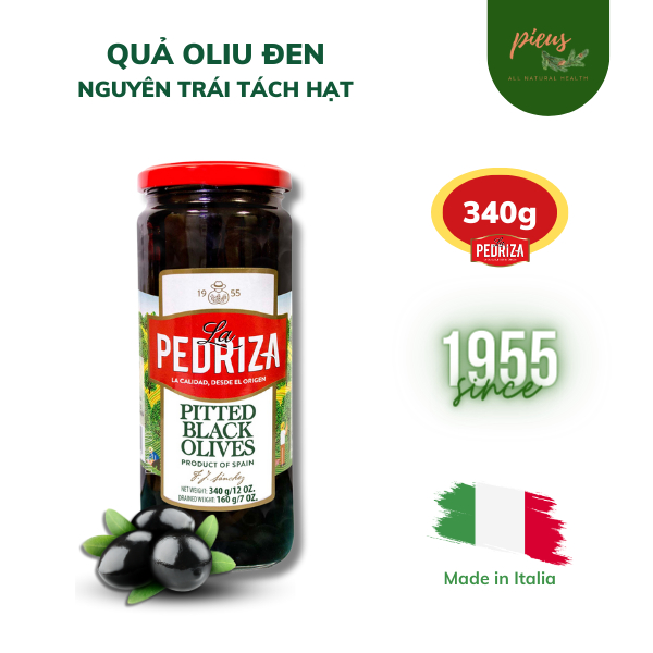 Qu Oliu En Nguy N Tr I T Ch H T Pitted Black Olive La Pedriza G