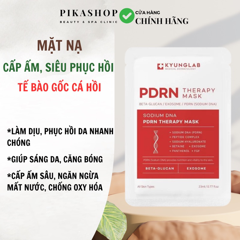 Mặt Nạ KyungLab PDRN Therapy Mask Kyung Lab Siêu Cấp Ẩm Phục Hồi Căng