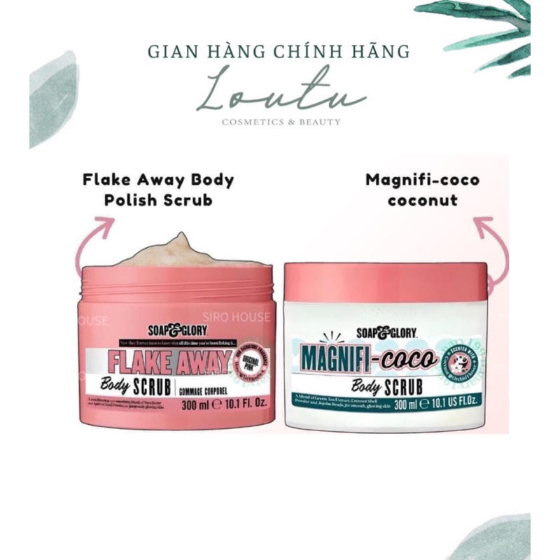 Date 03 2025 Tẩy da chết toàn thân Soap Glory Flake Away Body Scrub