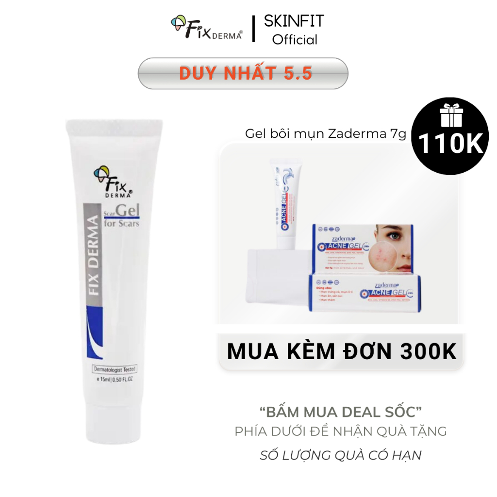 Gel Làm Mờ Sẹo Fixderma Scar Gel Shopee Việt Nam