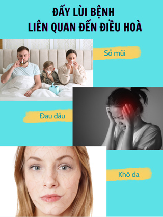 Tấm chắn gió điều hoà miếng cản gió máy lạnh giúp giảm đối lưu khô lạnh trực tiếp vào hệ hô hấp