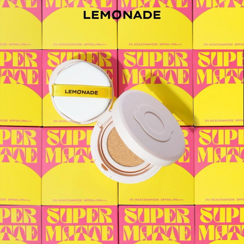 PHIÊN BẢN MỚI Phấn Nước Kiềm Dầu Lâu Trôi Lemonade Supermatte Cushion