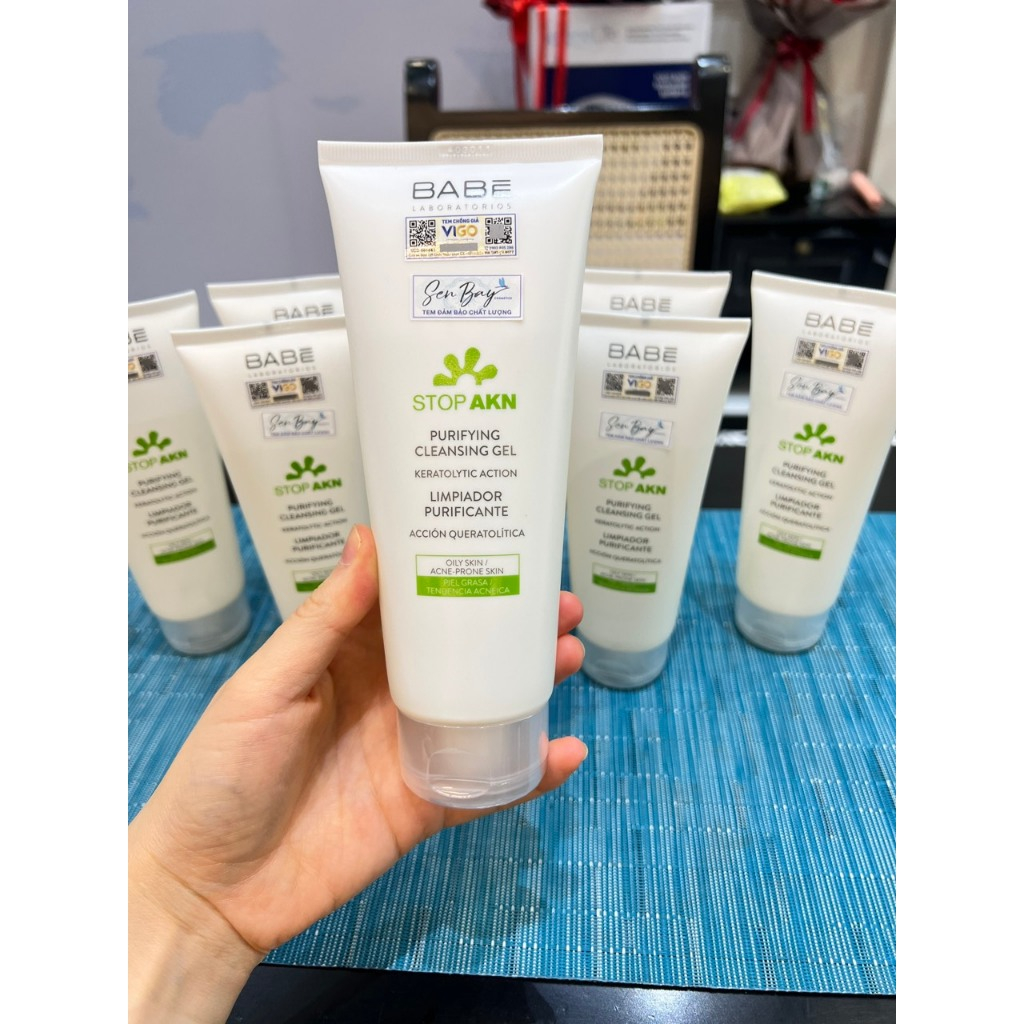 S A R A M T Babe Stop Akn Purifying Cleansing Gel Ml Shopee Vi T Nam