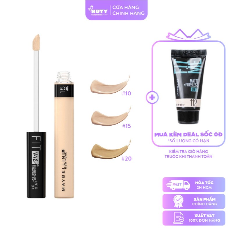 Kem Che Khuy T I M Maybelline Fit Me Concealer Ml Shopee Vi T Nam