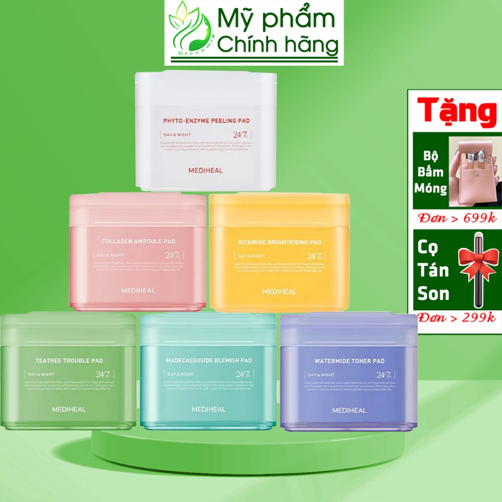 Toner Pad Mediheal Mi Ng Lo I Madecassoside Blemish Teatree