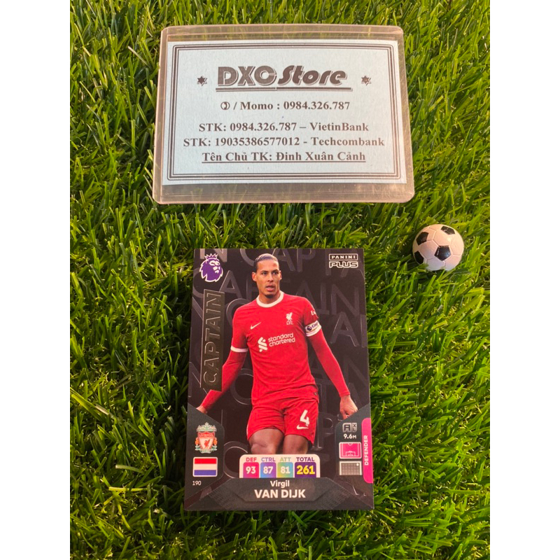 Th L Captain Panini Adrenalyn Xl Epl Plus Virgil Van Dijk