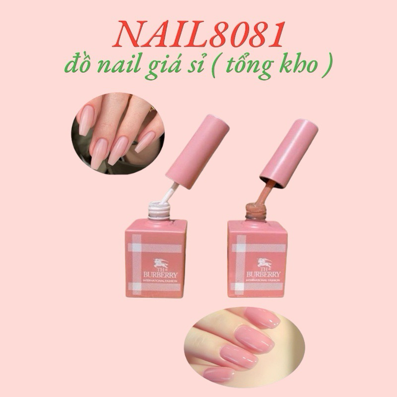 Sơn gel thạch hồng sữa hồng Burberry siêu hot Shopee Việt Nam