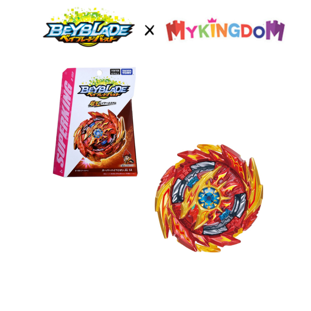 Ch I Beyblade Con Quay B Booster Super Hyperion Xc A