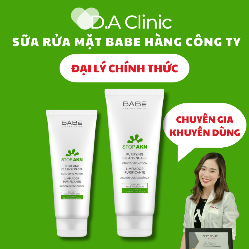 Srm Babe Babe Sữa Rửa Mặt Srm Babe Chính Hãng Sữa Rửa Mặt Babe ml