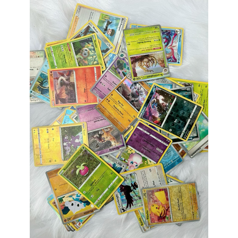 Pok Mon Tcg Combo Random Th B I Pokemon Common Rare Holo Rare H Ng