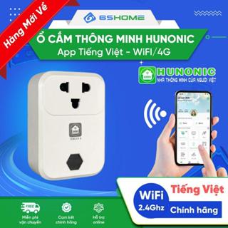 Ổ Cắm Điện Wifi Thông Minh Hunonic SK01 App Tiếng Việt Điều Khiển Từ