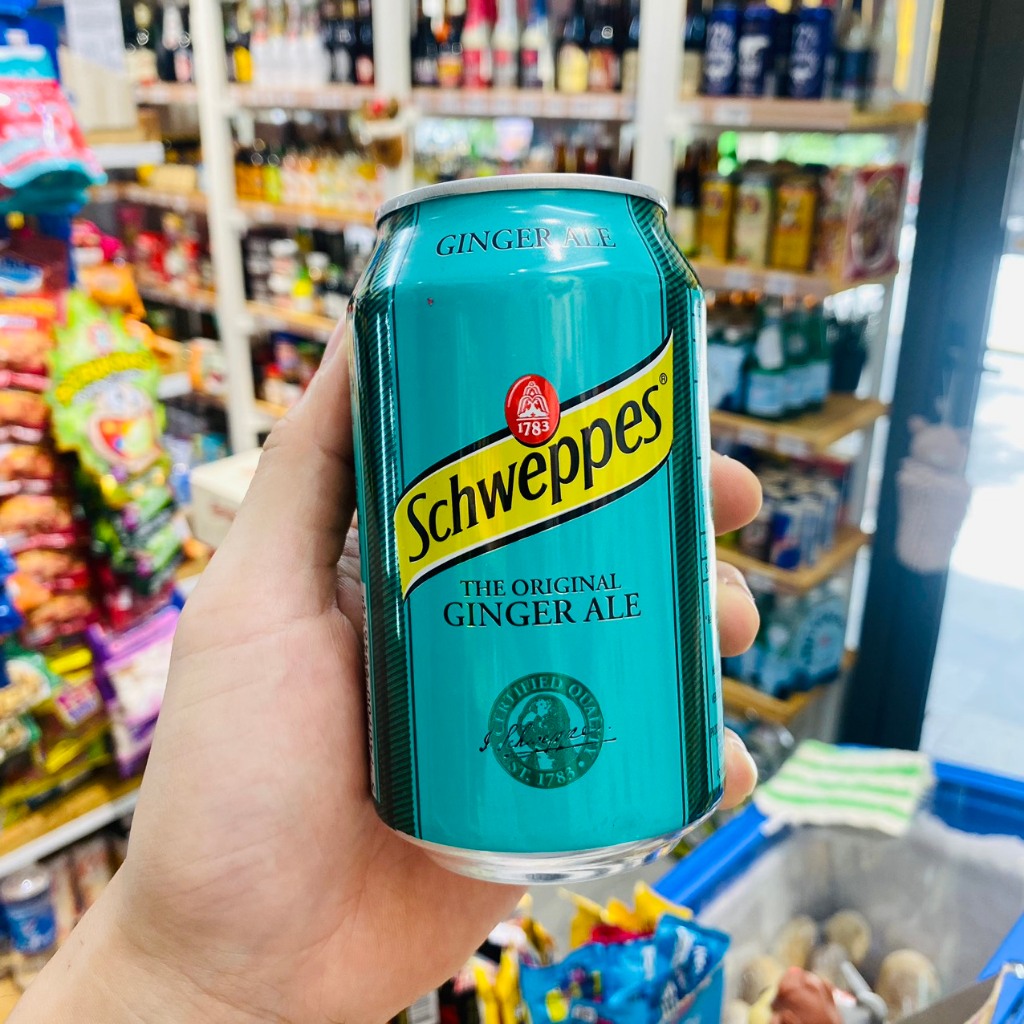 N C Soda Schweppes Original Lemon Ginger Ale Nh P Kh U Ml