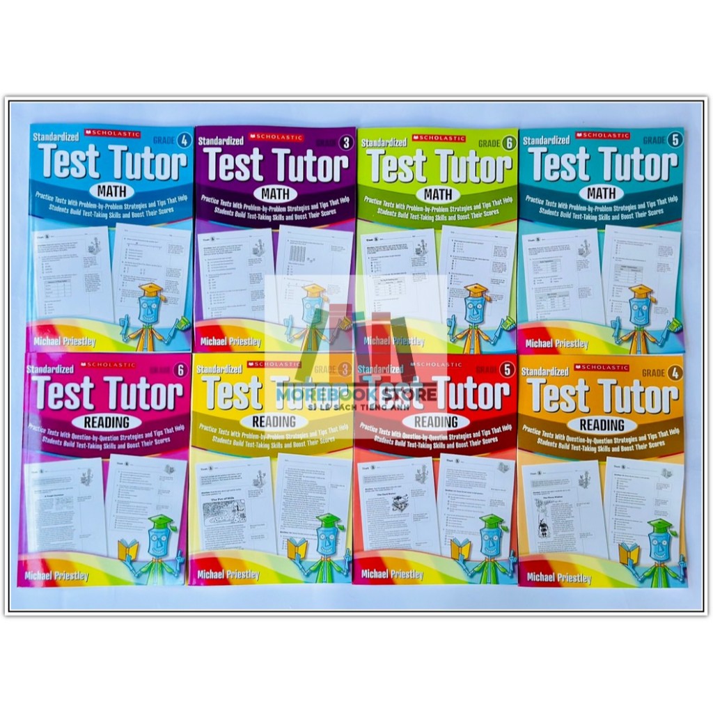 Scholastic Standardized Test Tutor Grade Tr N B C Math