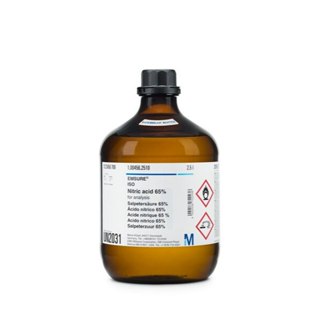 Nitric acid 65 for analysis EMSURE Reag Ph Eur ISO Merck Đức code