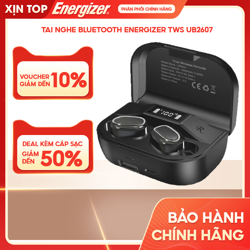 Tai Nghe True Wireless Stereo Energizer Ub T Ch H P S C D Ph Ng