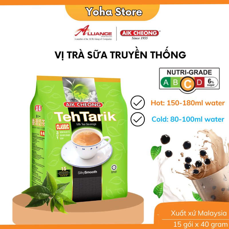 Trà Sữa Tự Pha Malaysia Vị Truyền Thống Aik Cheong Teh Tarik Classic 3