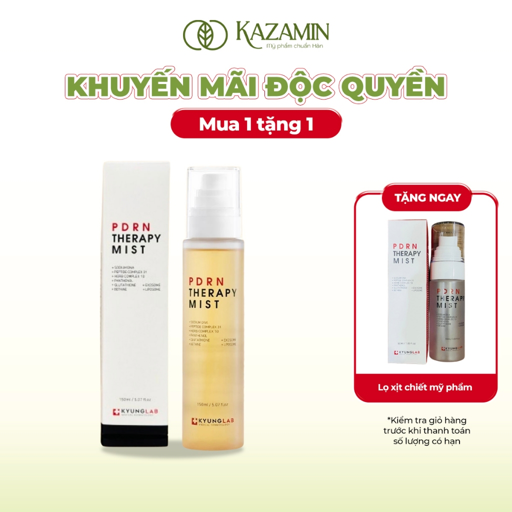 Xịt khoáng KyungLab Pdrn Mist 150ml giúp cấp ẩm tái tạo chống lão hóa