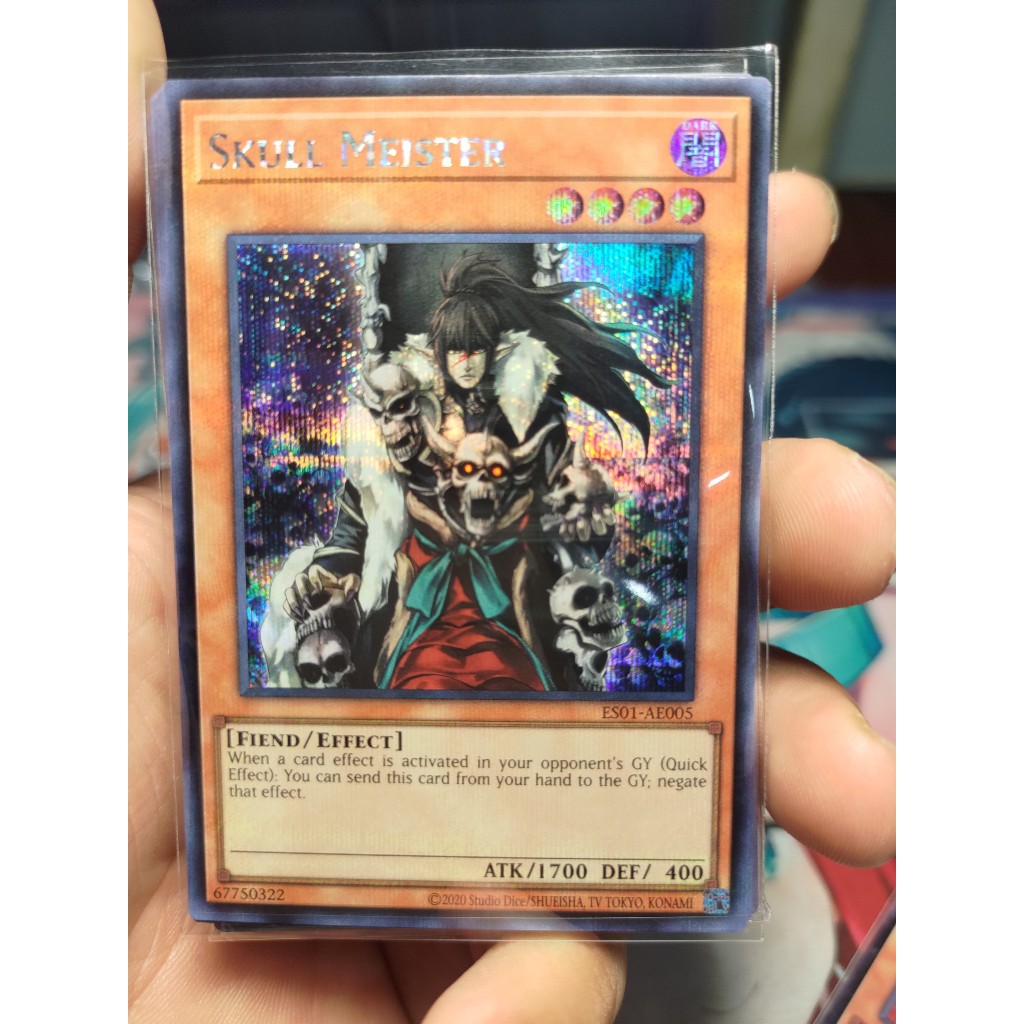 Kw Yugioh En Ae Th B I Es Ae Skull Meister Shopee Vi T Nam