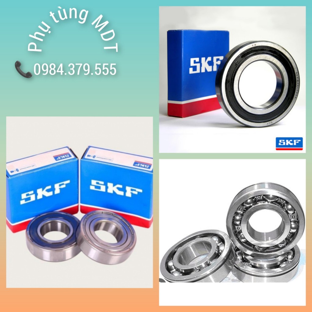 Set 10 Vòng bi bạc đạn cầu SKF 6300 6301 6302 6303 6304 6305