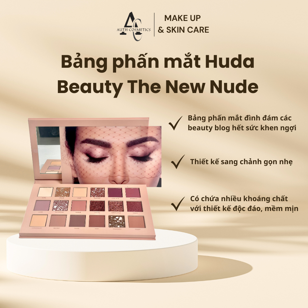 Bảng phấn mắt HUDA BEAUTY The New Nude Shopee Việt Nam