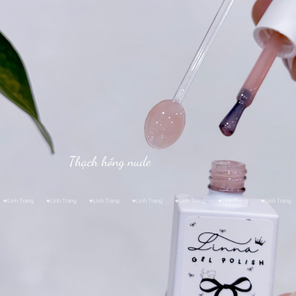 Sơn Gel Thạch Hồng Nude Linna Nail Shopee Việt Nam