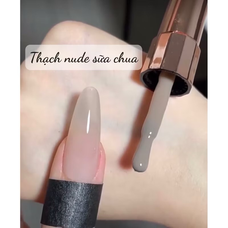 NAIL ART Sơn gel thạch nude sữa chua tổng hợp các màu Sơn thạch