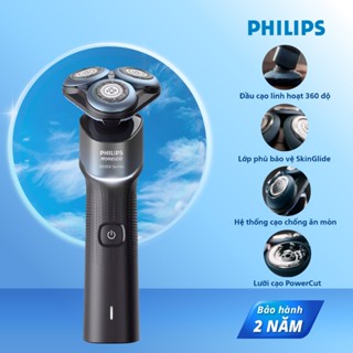 Máy cạo râu khô và ướt Philips X5006 an toàn cho da bảo hành 2 năm