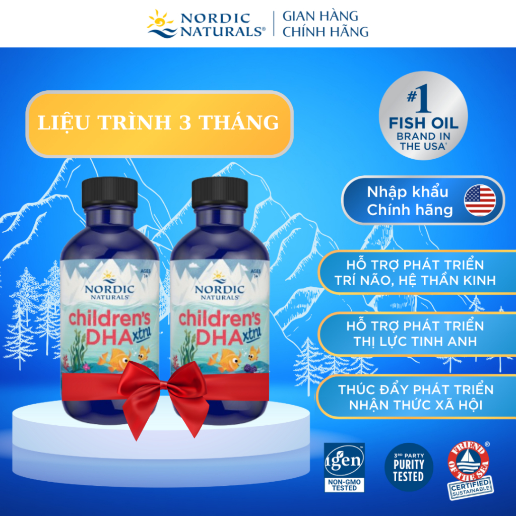 Li U Tr Nh Th Ng Combo H P Siro Dha Xtra Nordic Naturals Ml H