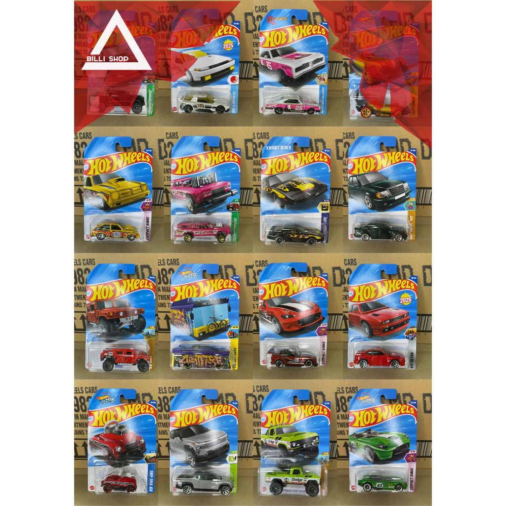 Hot Wheels Case D mô hình đồ chơi siêu xe Basic tỉ lệ 1 64 Billi