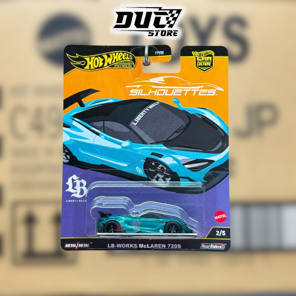 ducstore Xe mô hình JBK47 Hot Wheels Premium LB WORKS McLaren 720S