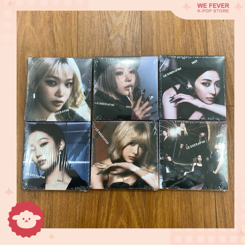 LE SSERAFIM HOT Album Le Sserafim Hot ver compact nguyên seal