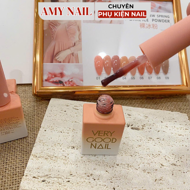 Set sơn thạch VERYGOOD chai sơn gel màu thạch hot trend mới nhất