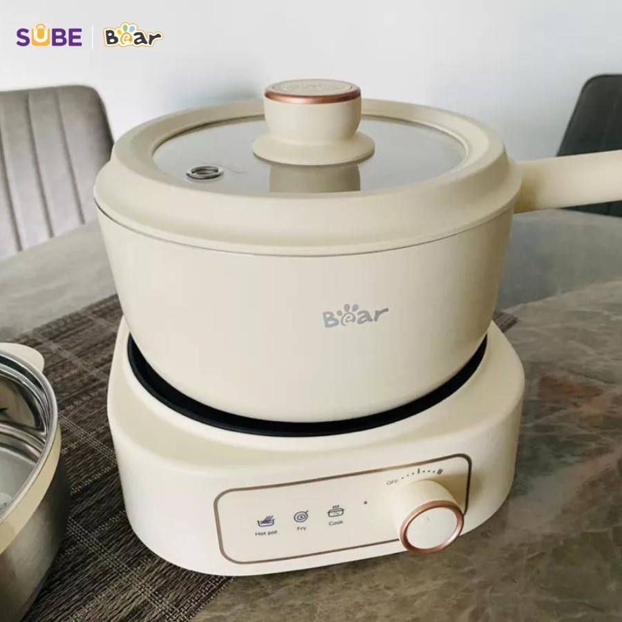 Nồi lẩu điện đa năng 2 5L Bear SB NL25L Shopee Việt Nam