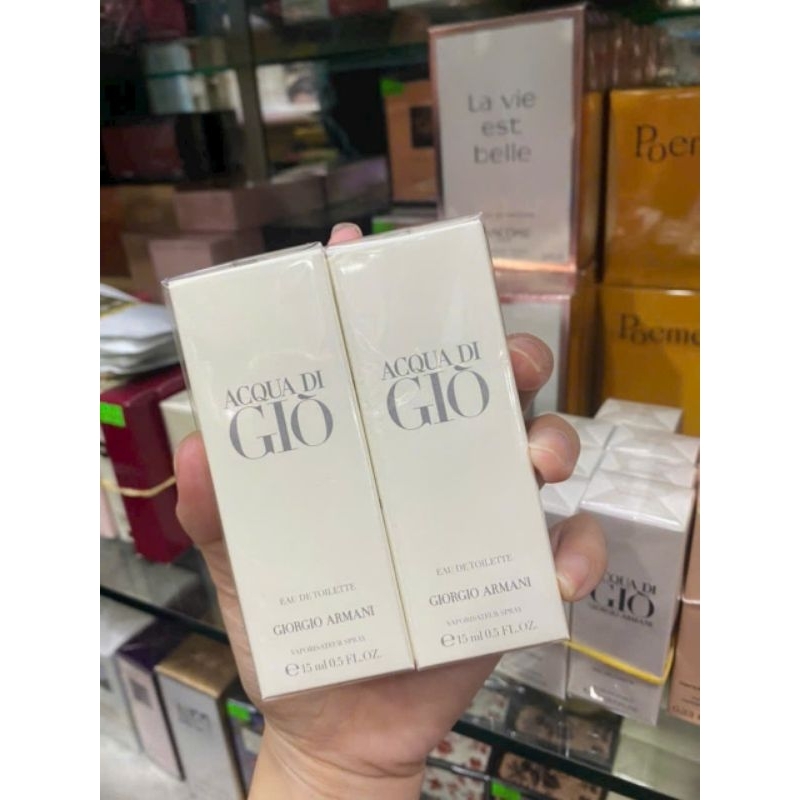 15ml Giorgio Armani ACQUA DI GIÒ EDT Nước hoa Mini Shopee Việt Nam