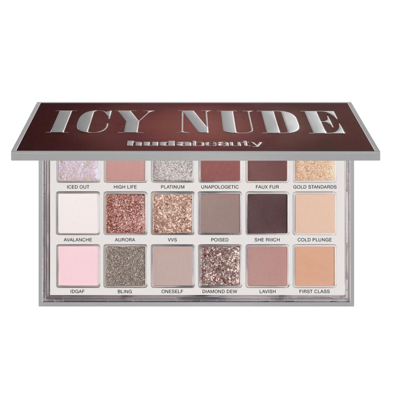 B Ng Ph N M T Huda Beauty Icy Nude Eyeshadow Shopee Vi T Nam
