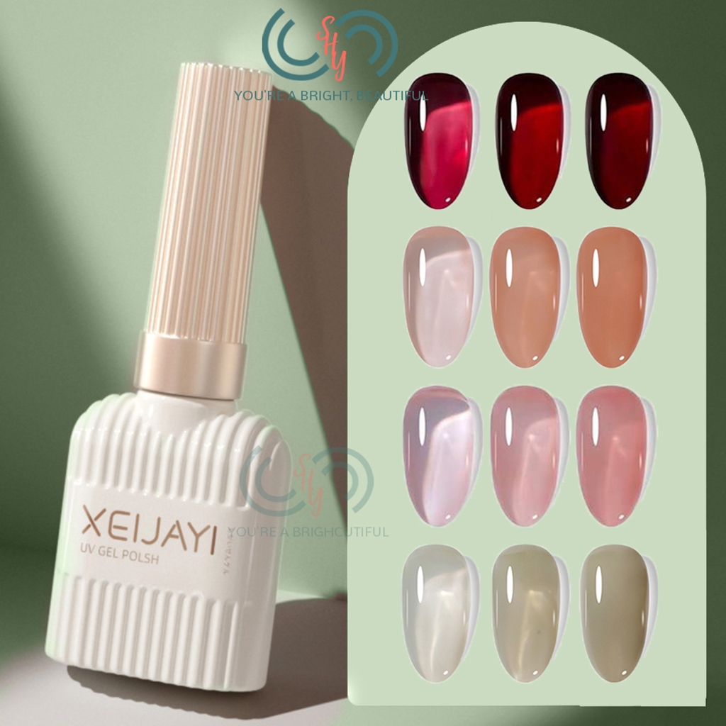 Sơn gel thạch tách lẻ nhiều màu sơn móng tay hồng nude nâu nude